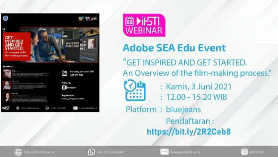 Adobe SEA Edu Event “GET INSPIRED AND GET STARTED. An Overview of the film-making process.”